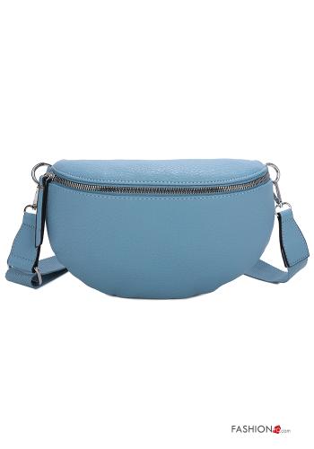 Marsupio ecopelle multiuso con zip con tracolla - ph 1