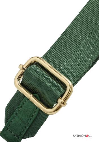 Sac Effet croco avec chaîne avec bandoulière avec fermeture éclair avec pochette - ph 6