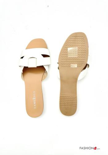 Chaussons  bout ouvert Imprimé animalier - ph 2