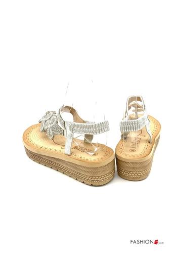 Tongs  avec strass coins - ph 3