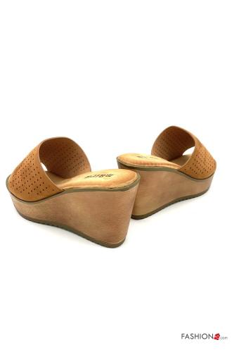Clogs  Suede wedge - ph 3