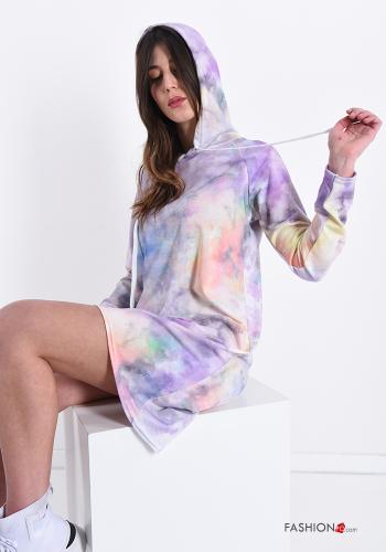 Sudadera  con capucha Estampado colorido - ph 1
