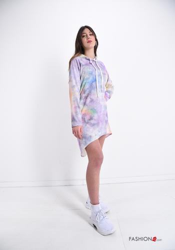 Sudadera  con capucha Estampado colorido - ph 3