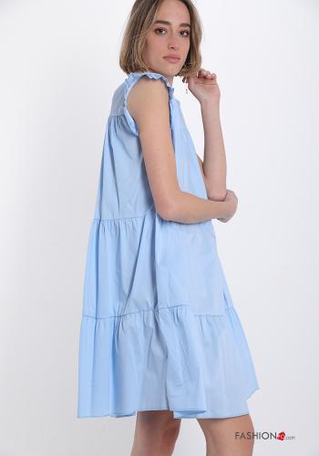Kleid mit Volants mit Knöpfen - ph 3