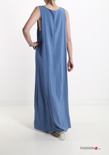 Sleeveless Dress with necklace - ph 2