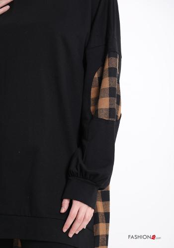 Sweatshirt em Algodão Padrão Vichy - ph 4
