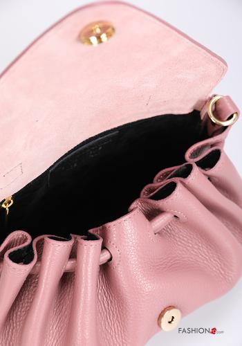 Borsa in Vera pelle con tracolla - ph 5