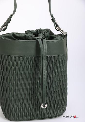 Borsa in Vera pelle regolabile con tracolla - ph 4