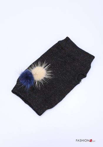 Manchons en Coton avec fourrure - ph 2