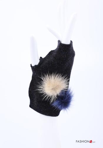 Manchons en Coton avec fourrure - ph 3