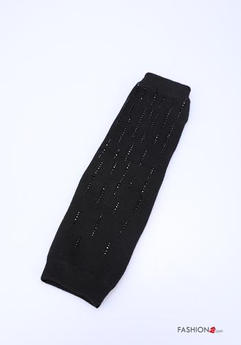 Manicotti in Cotone con strass - ph 2