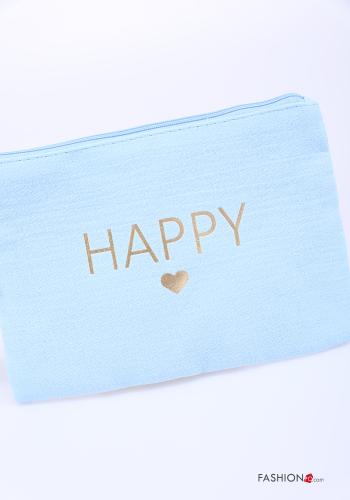 Pochette in Cotone Fantasia scritta - ph 4