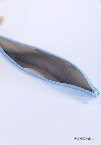 Pochette in Cotone Fantasia scritta - ph 5