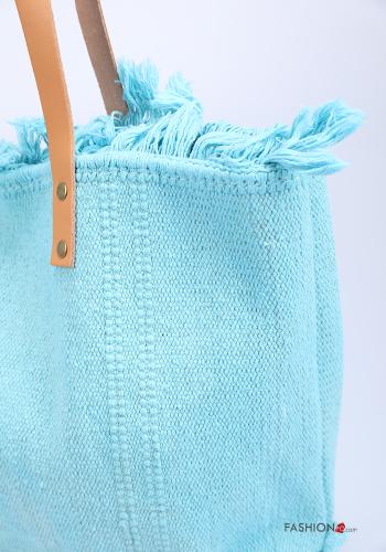 Borsa in Cotone  con frange mare - ph 4