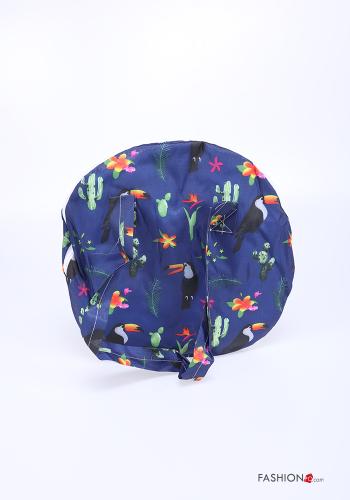 Telo in Cotone  con zip con borsa Fantasia stampata - ph 1