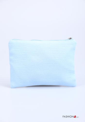 Pochette en Coton Imprimé écrit avec fermeture éclair - ph 3