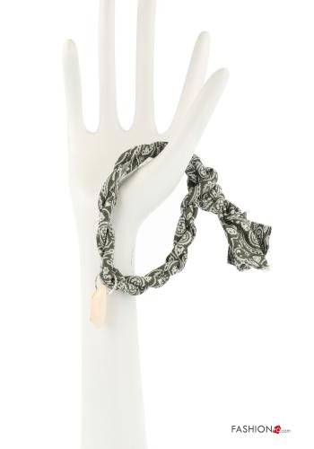 Bracelet in Cotton Paisley pattern - ph 3