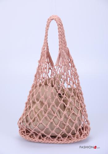 Borsa in Cotone macramé mare - ph 1