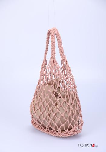 Borsa in Cotone macramé mare - ph 2