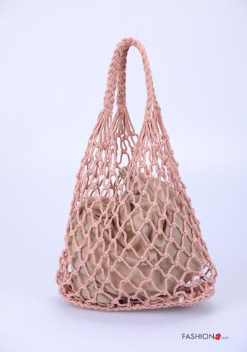 Borsa in Cotone macramé mare - ph 3