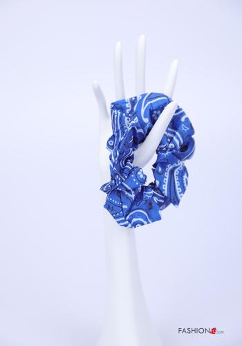 Set 12 pezzi Elastico per capelli Fantasia paisley - ph 3