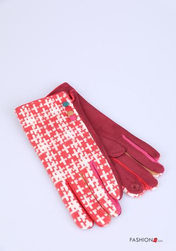 Lot de 12 paires Gants à boutons - ph 6