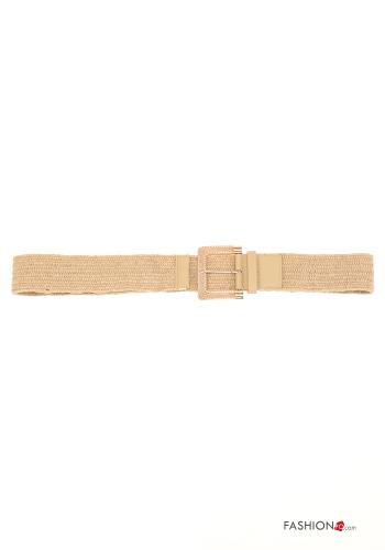 adjustable Linen Belt