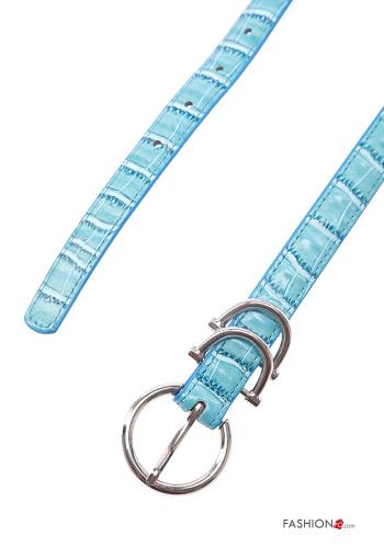 faux leather adjustable Belt - ph 2