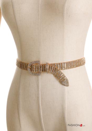 Cintura regolabile con strass - ph 4