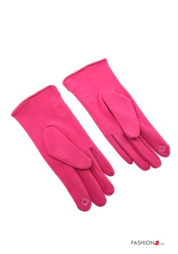 Set 12 pairs Cotton Gloves with buttons - ph 4