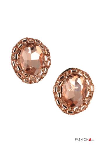 Brincos com strass - ph 1