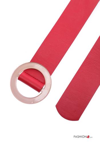 faux leather adjustable Belt - ph 3