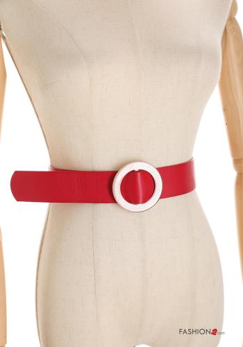 faux leather adjustable Belt - ph 4
