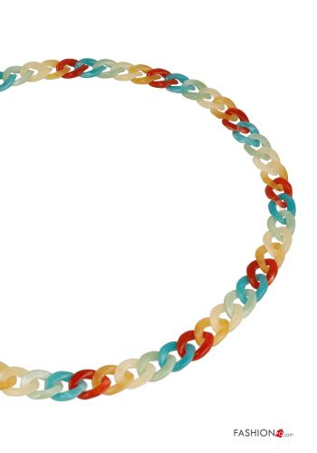 Collier ajustable Imprimé coloré - ph 1