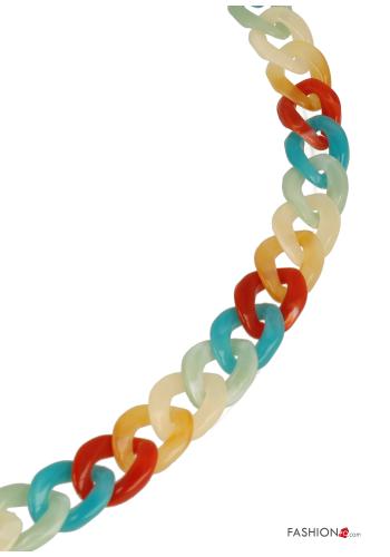Collier ajustable Imprimé coloré - ph 3