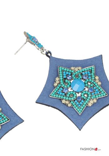 Boucles d’oreilles avec strass - ph 3