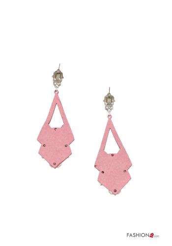 Boucles d’oreilles avec strass - ph 2