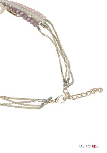 Collier ajustable avec des perles - ph 2