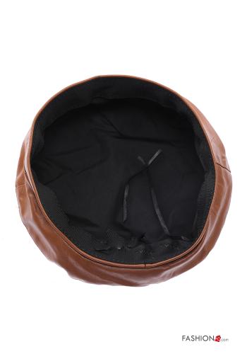 faux leather Hat - ph 4