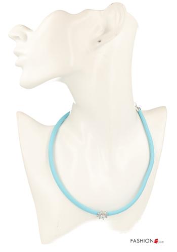 Collana regolabile con strass - ph 4