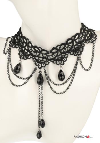 Collana pizzo regolabile