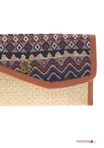 Pochette in Cotone Fantasia geometrica - ph 4
