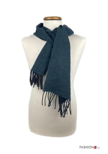 Wool Mix Scarf with fringe