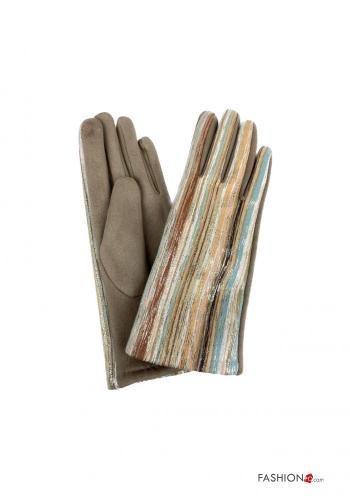 Farbiges Muster Handschuhe