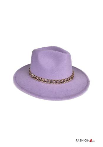 Sombrero con cadena