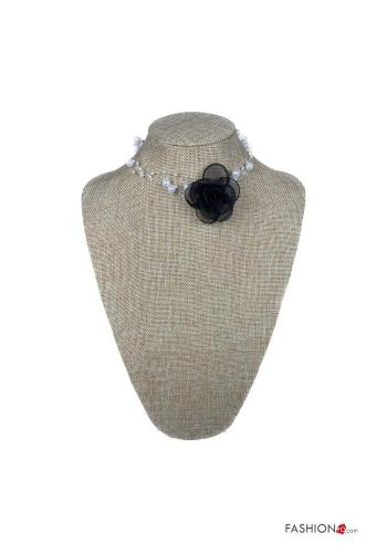 tulle Necklace with pearls - ph 1