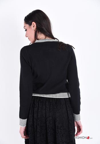 Chandail  avec noeud avec strass - ph 2