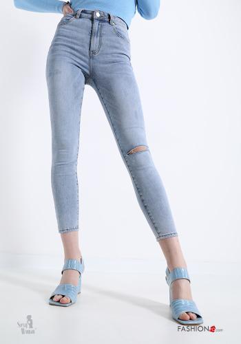Jeans in Cotton  Sexy Woman - ph 1