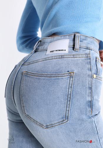 Jeans in Cotton  Sexy Woman - ph 4