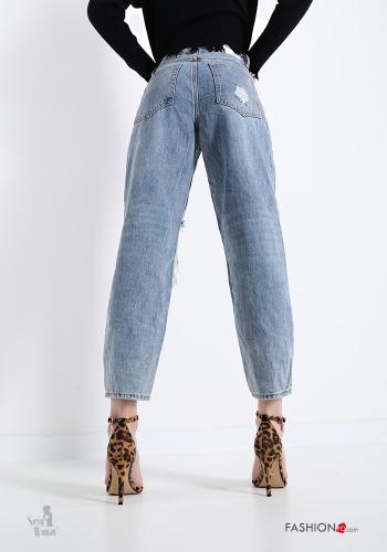 Jeans en Coton  avec poches Sexy Woman - ph 2